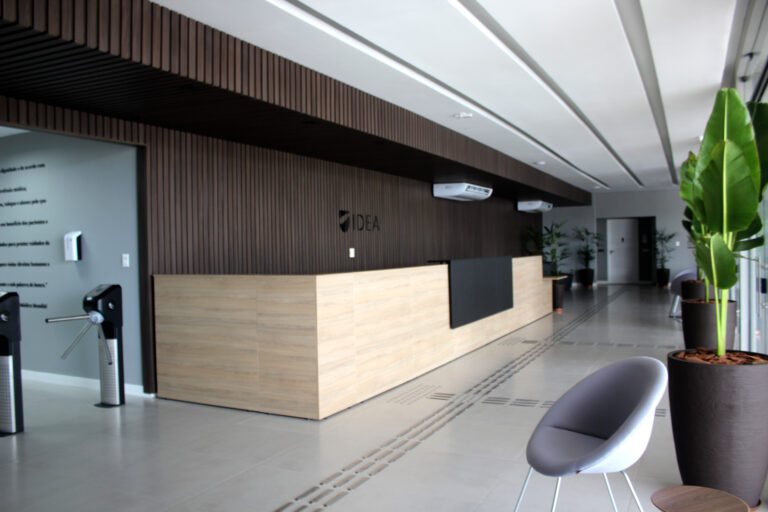 Recepção da Faculdade